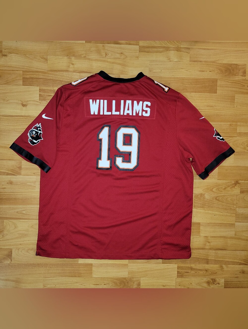 Nike Mike Williams Tampa Bay Buccaneers 2XL Red Jersey #19 NFL XXL